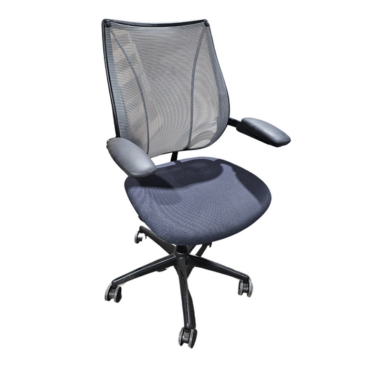 Humanscale Liberty Chair in Grey / Off-Navy