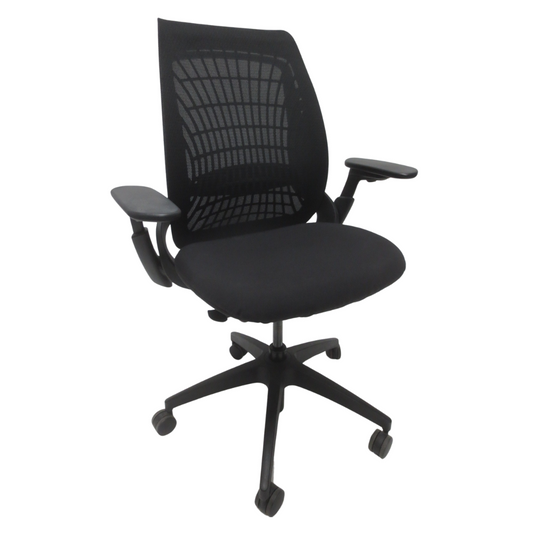 Allsteel Mimeo Ergonomic Task Chair in Black