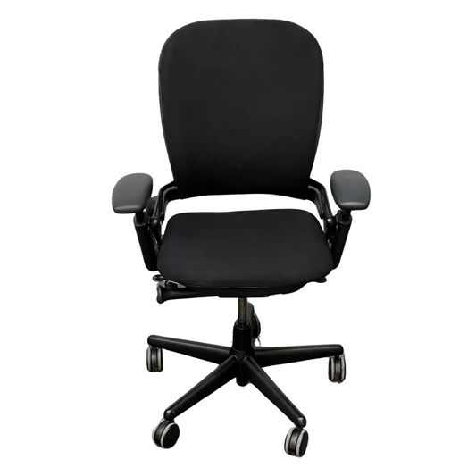 Steelcase Leap V1 Chair in Black Fabric