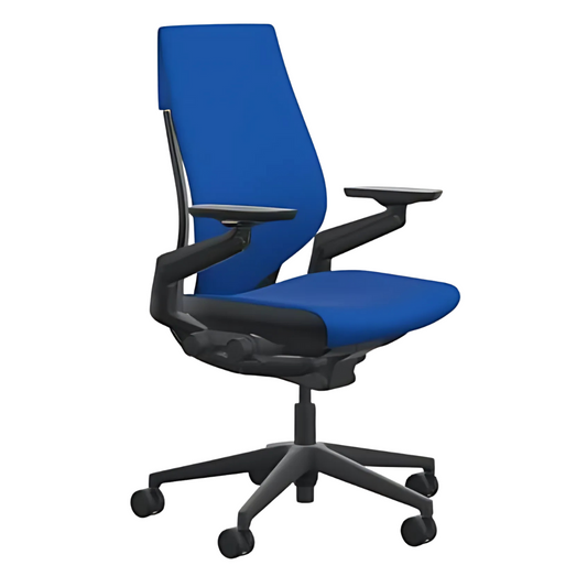 Steelcase Gesture Chair in Blue Fabric