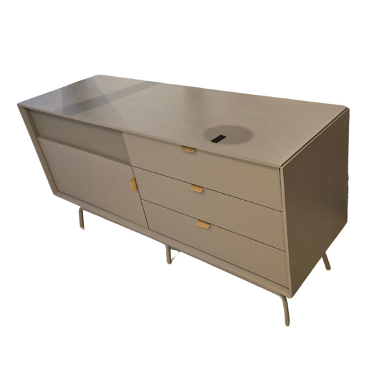 Blu Dot Dang 1Door-3Drawer Console in Grey