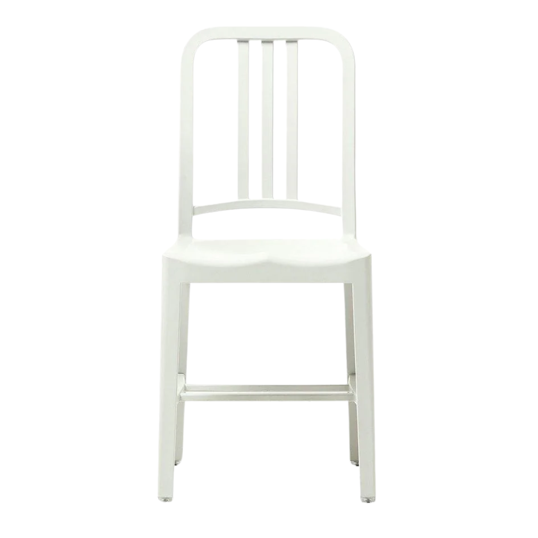 Emeco x Coca Cola 111 Navy Chair in White (Original)