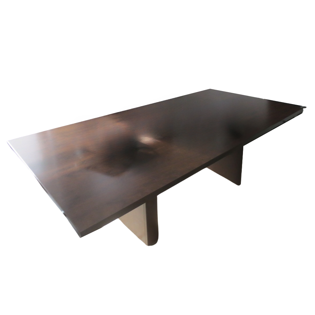 Steelcase 8x4-ft Conference Table in Dark Brown
