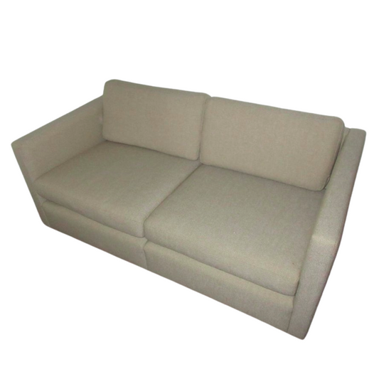 Knoll Pfister Loveseat in Beige / Tan