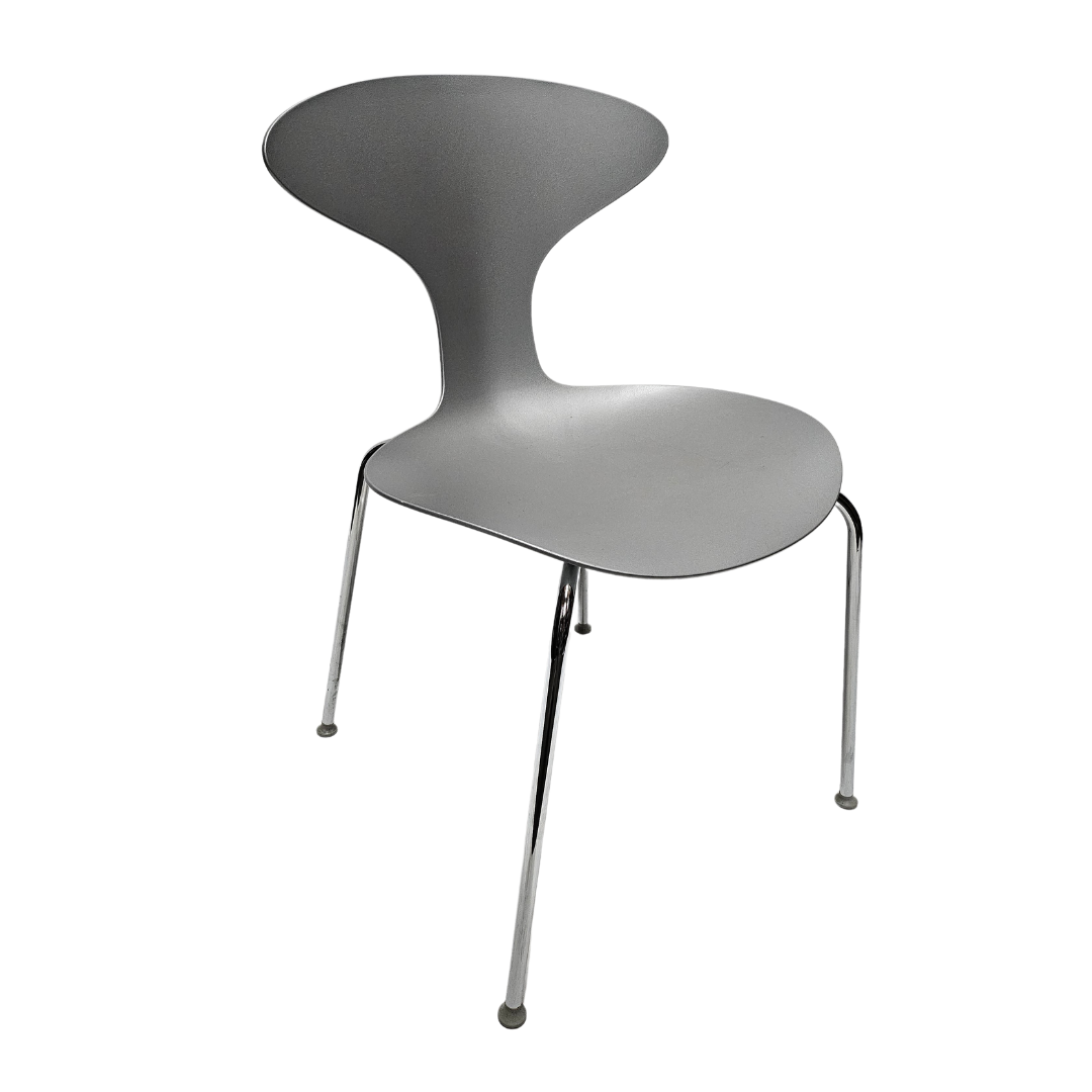 Bernhardt Design Orbit Chair in Silver