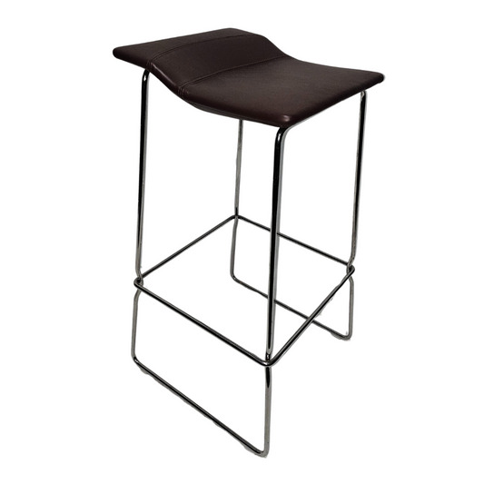 Coalesse Last Minute Bar Height Stool in Maroon