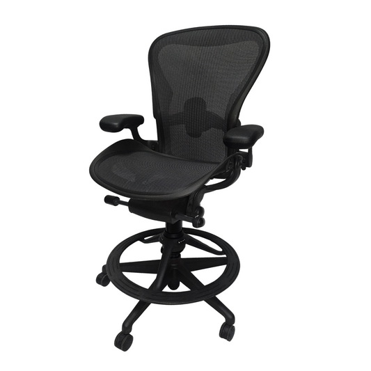 Herman Miller Remastered Aeron Drafting Stool, Size B