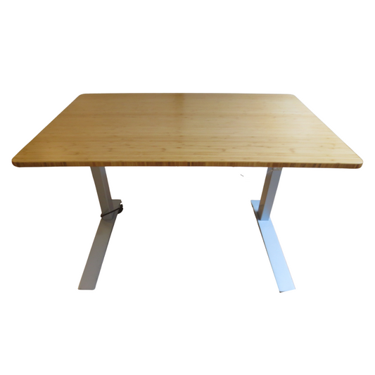 Jarvis 42x27-in Electric Height Adjustable Standing Desk with Bamboo Top