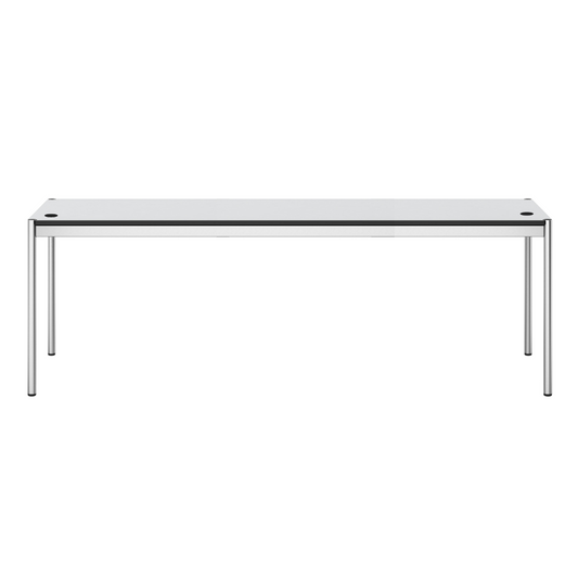 USM Haller Custom 30x94-in Table in Light Grey