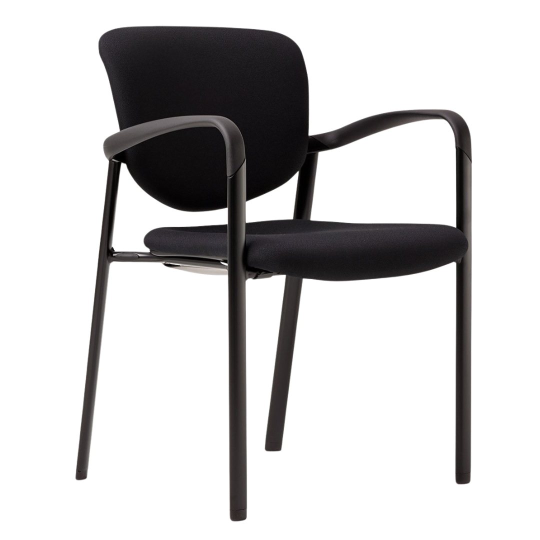 Haworth Improv Guest Chair in Black