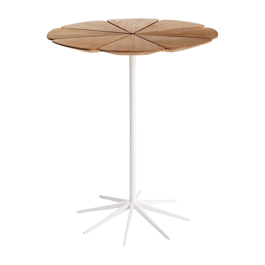 Knoll Petal End Table in Teak