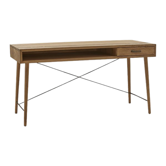 Crate & Barel Marco 58-in Oak Desk