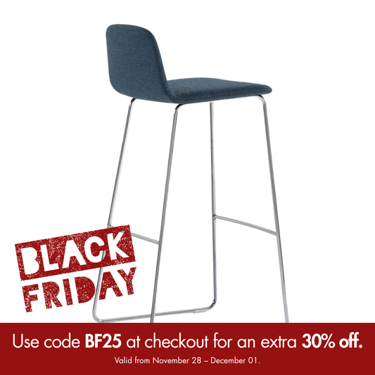 Bernhardt Design Mezzo Bar Height Stool (New)