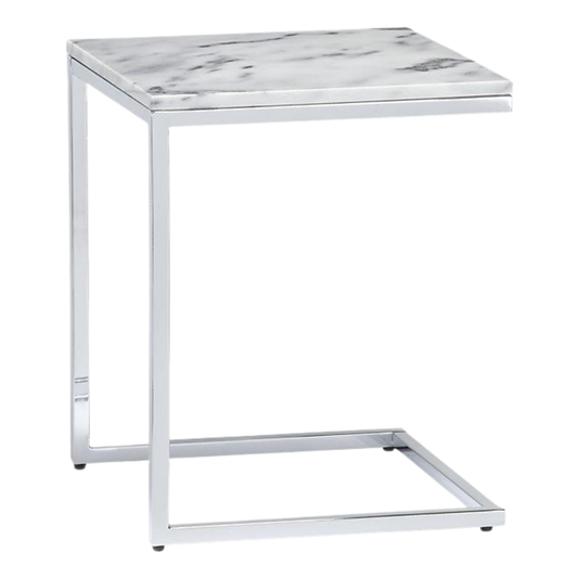 CB2 Smart C-Table with Marble Top