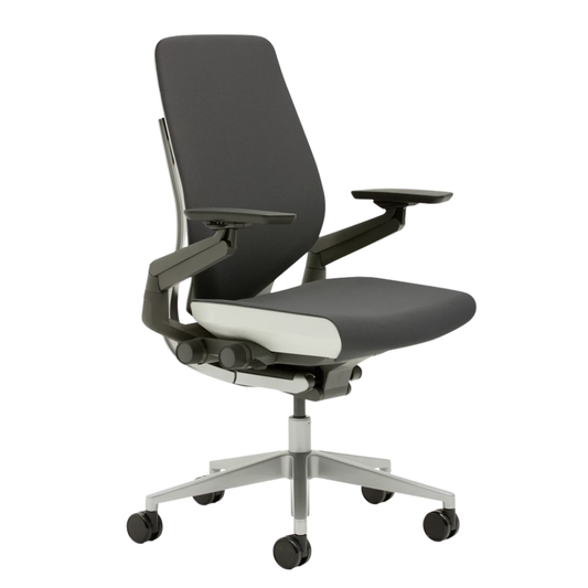 Steelcase Gesture Chair in Grey Fabric