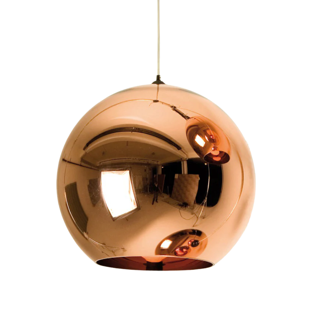 Tom Dixon 17-in Copper Pendant Light