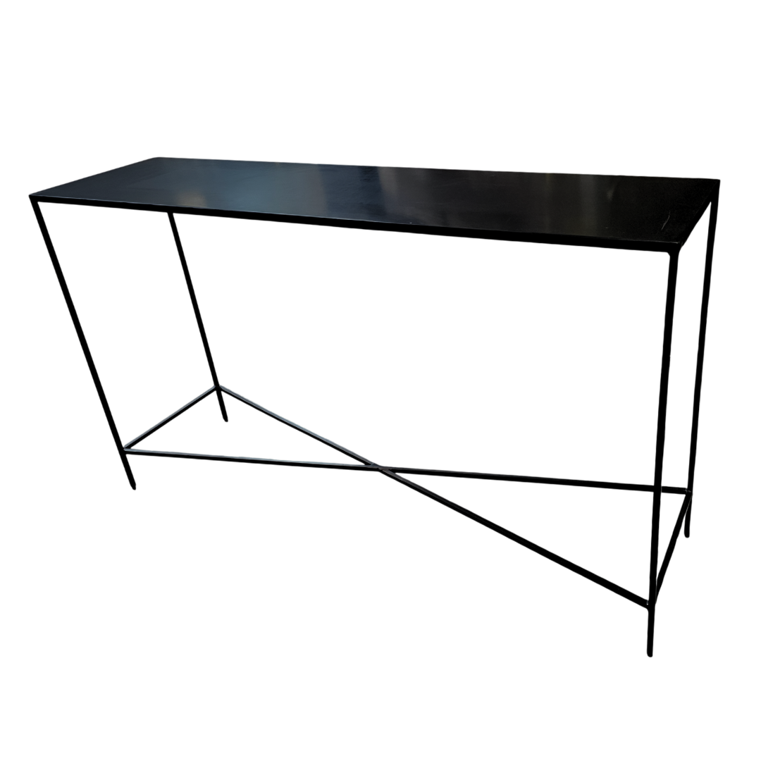 Rejuvenation Burton 54-in Metal Console Table