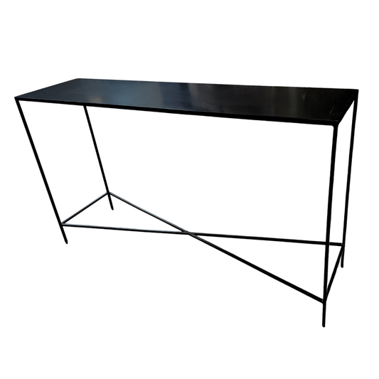 Rejuvenation Burton 54-in Metal Console Table