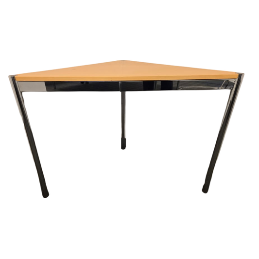 USM Haller 40-in Corner Table in Natural Beech Veneer