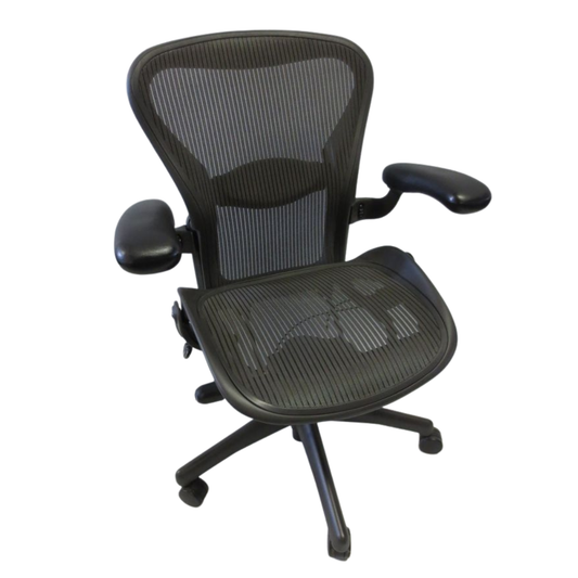 Herman Miller Classic Aeron Chair, Size B, in Graphite