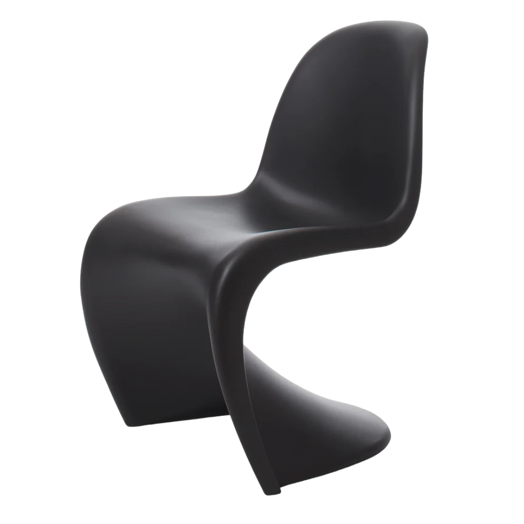 Vitra Panton Dining Chair in Black