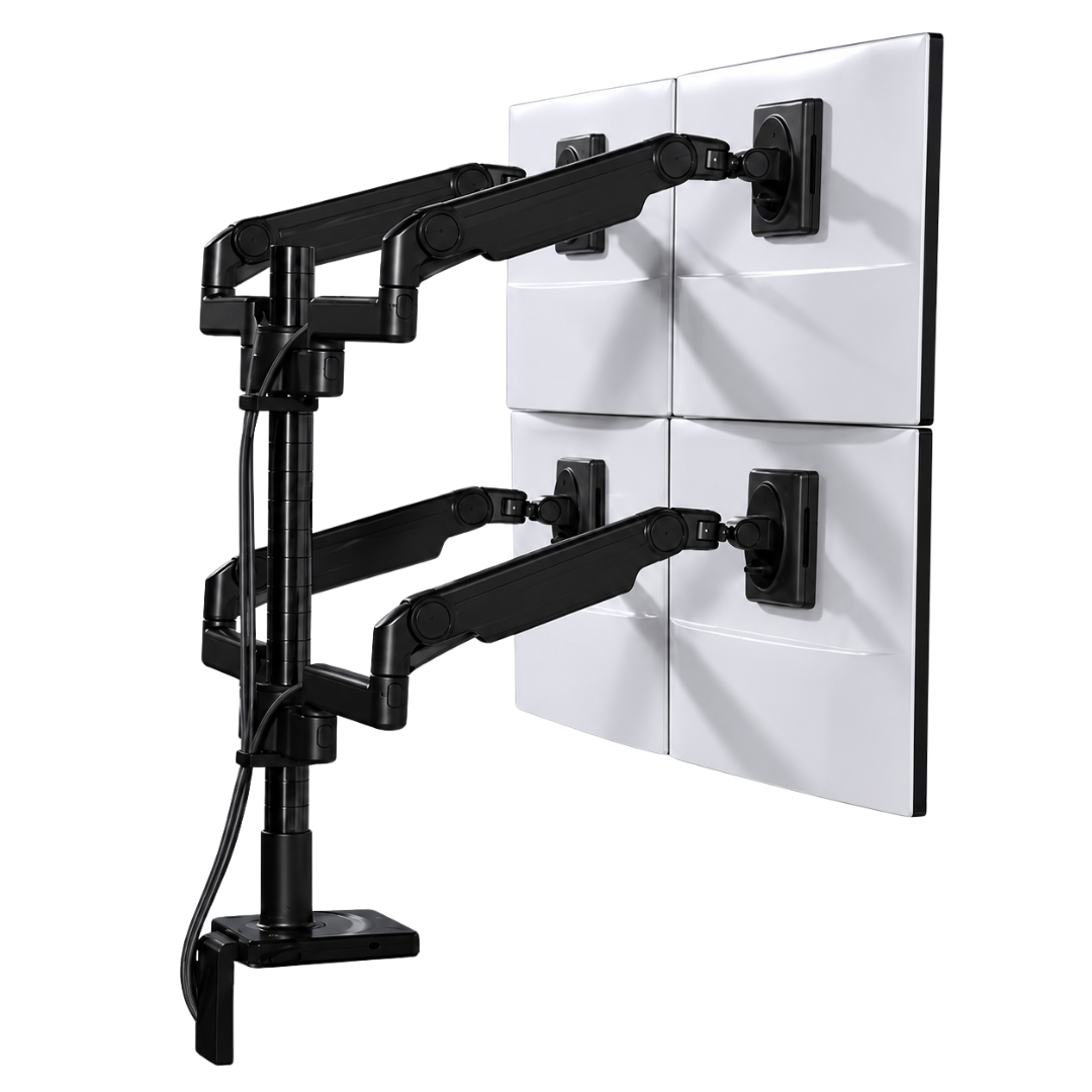 M/Flex for M2 Pro Quad Monitor Arm with Sliders