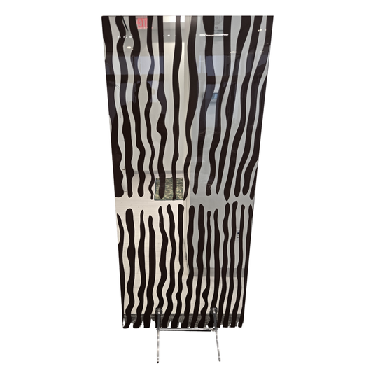 Fiam Italia Post Modern Glass Wall Divider