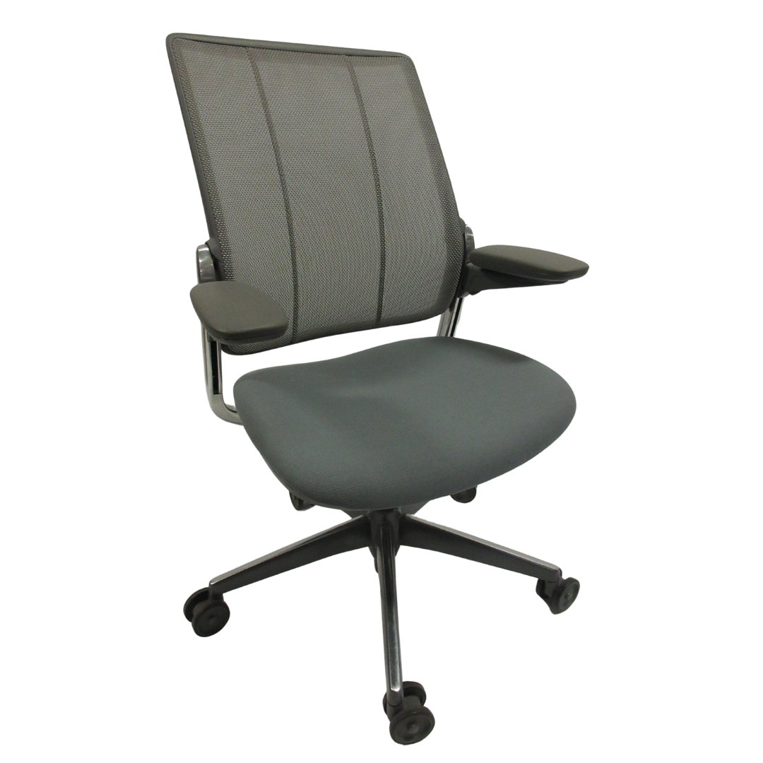 Humanscale Diffrient Smart Ergonomic Office Chair in Grey