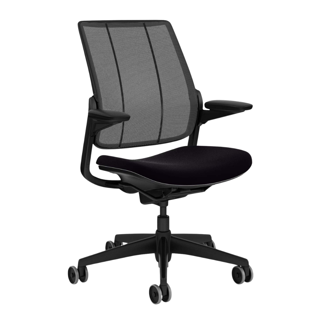 Humanscale Diffrient Smart Ergonomic Office Chair in Black