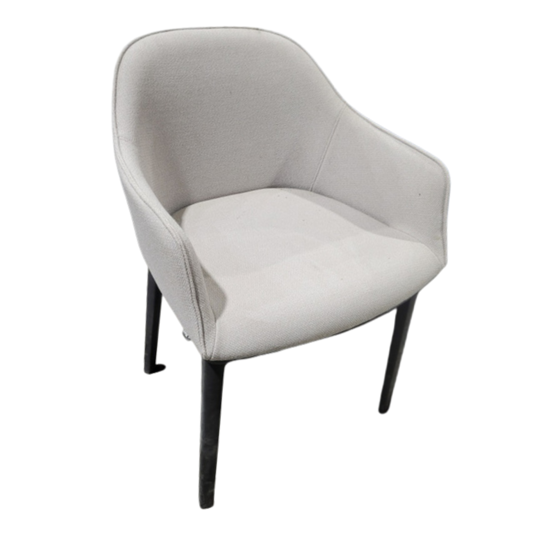 Vitra Softshell Chair in Warm Light Grey