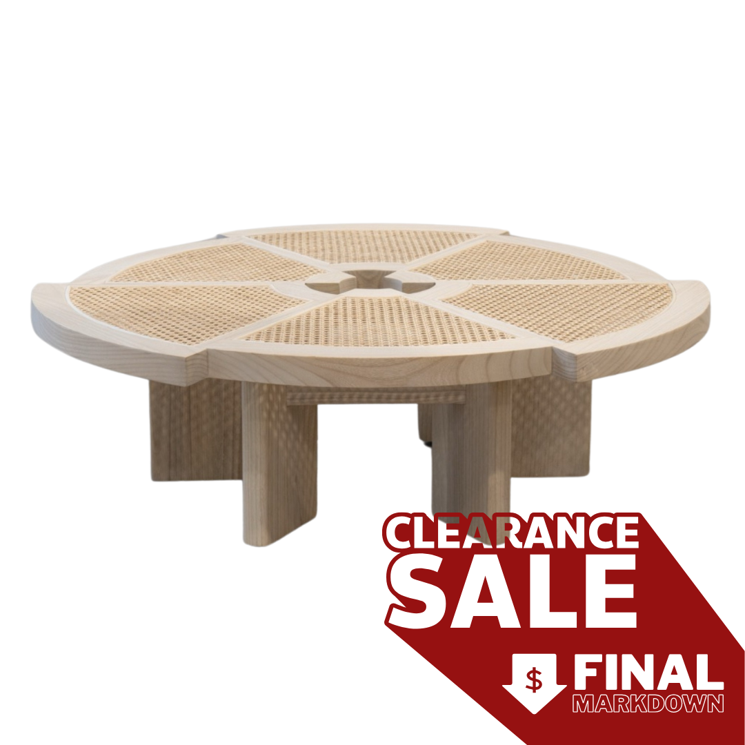 Klarel Coffee Table in Light Ash (New in Box)