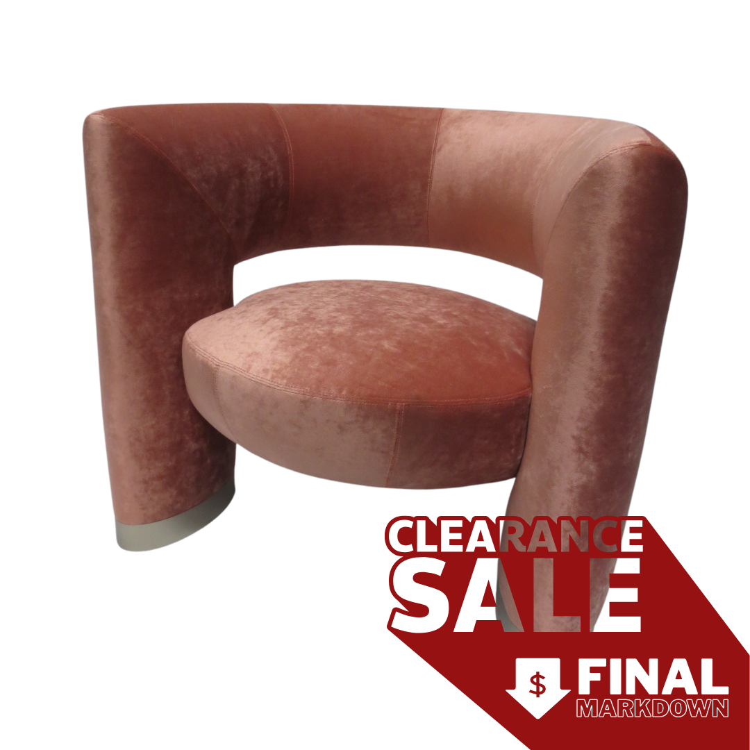 Man of Parts Via del Corso Chair in Pink