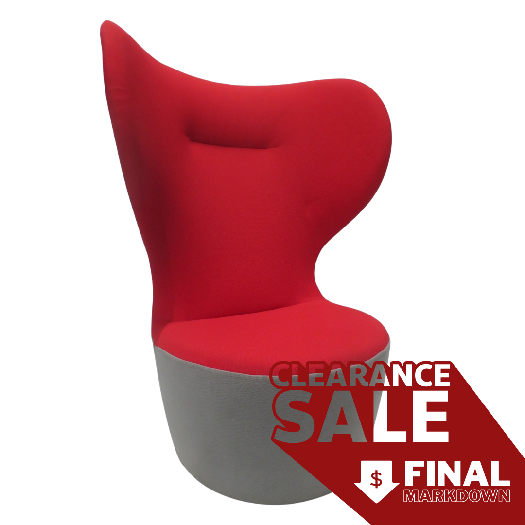 Walter Knoll Seating Stones Chair in Red (New)