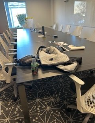 Watson Miro 18-ft Conference Table with Electric Modules