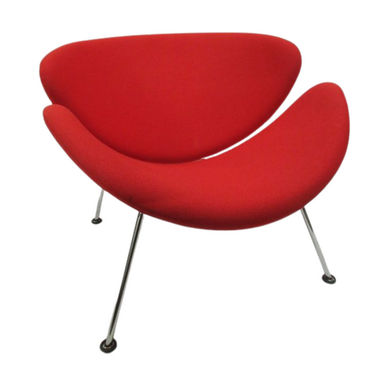 Artifort Orange Slice Chair in Red (Original) - Bygone Icons