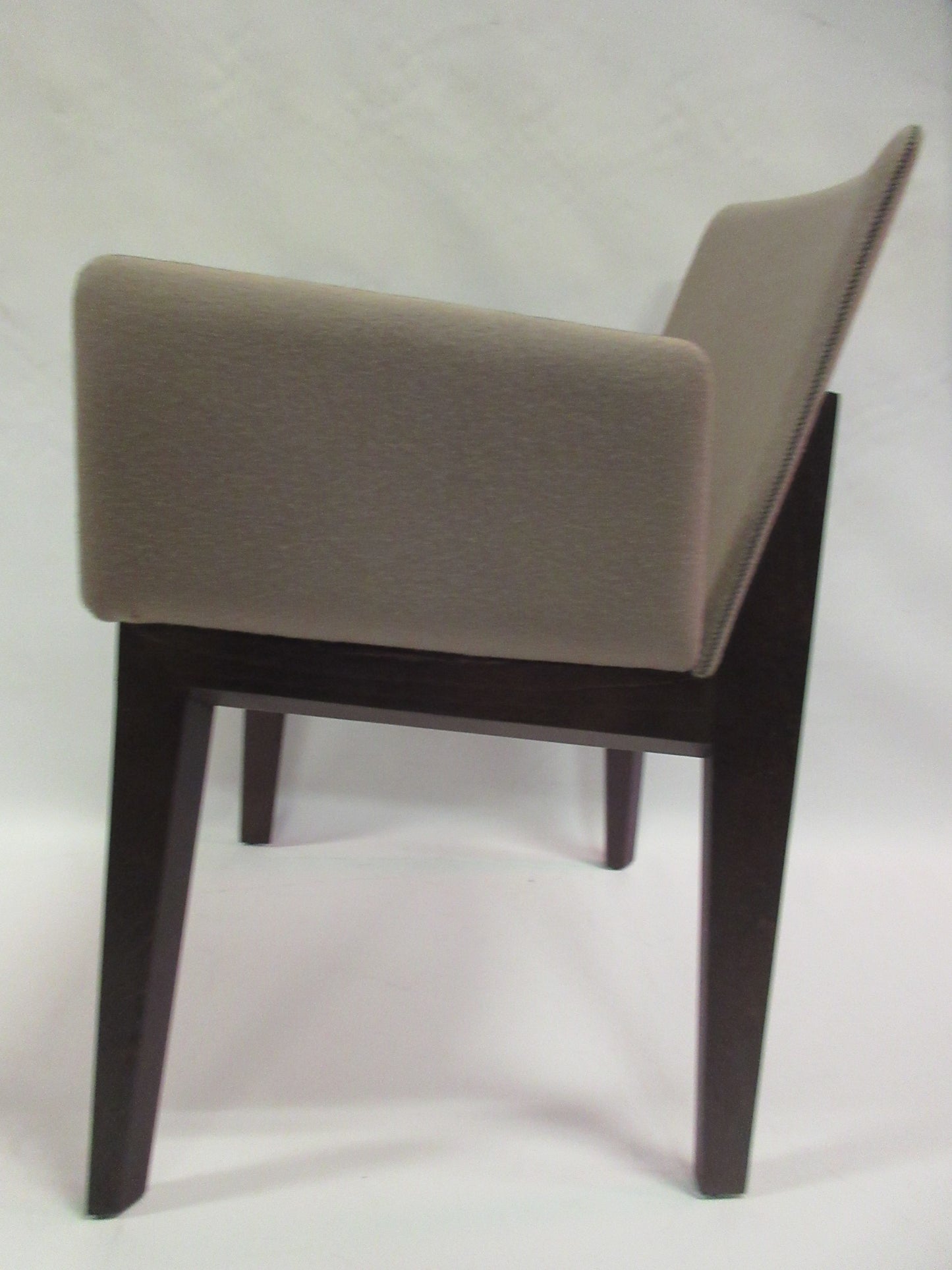 Capdell Ava Armchair in Dark Grey Fabric with Dark Frame (New in Box)